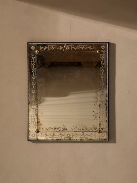 Pair of 1920s Venetian mirrors
