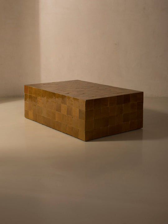 Mesa Cube Ámbar