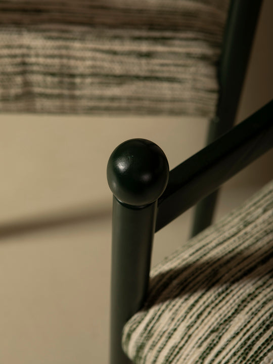 Silla con brazo Palma verde
