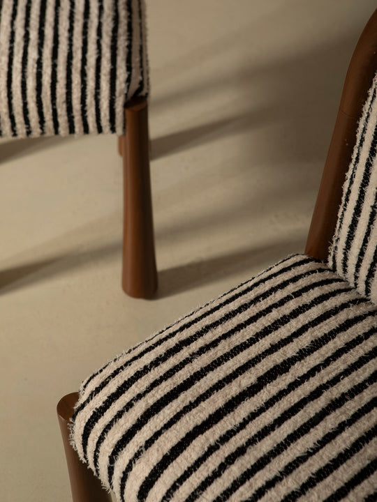 Silla de rayas burnous
