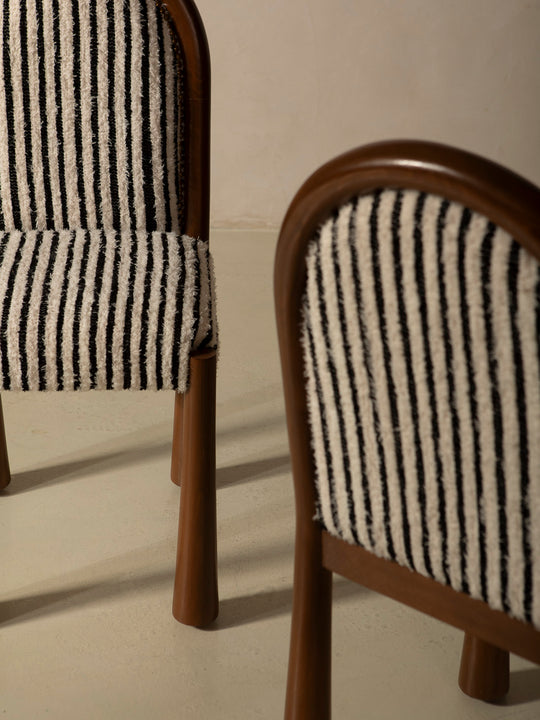 Silla de rayas burnous