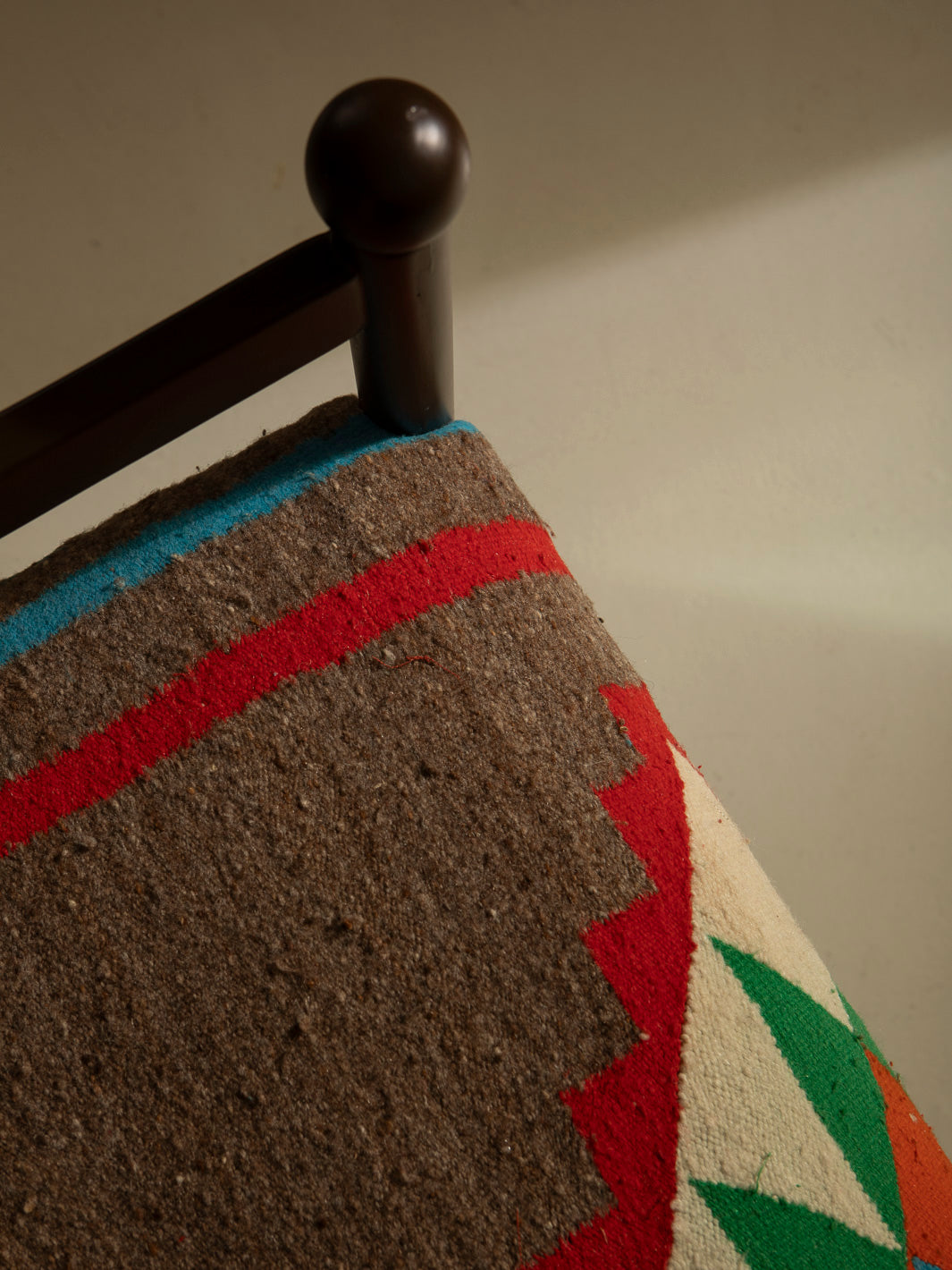 Silla con brazo Palma marrón