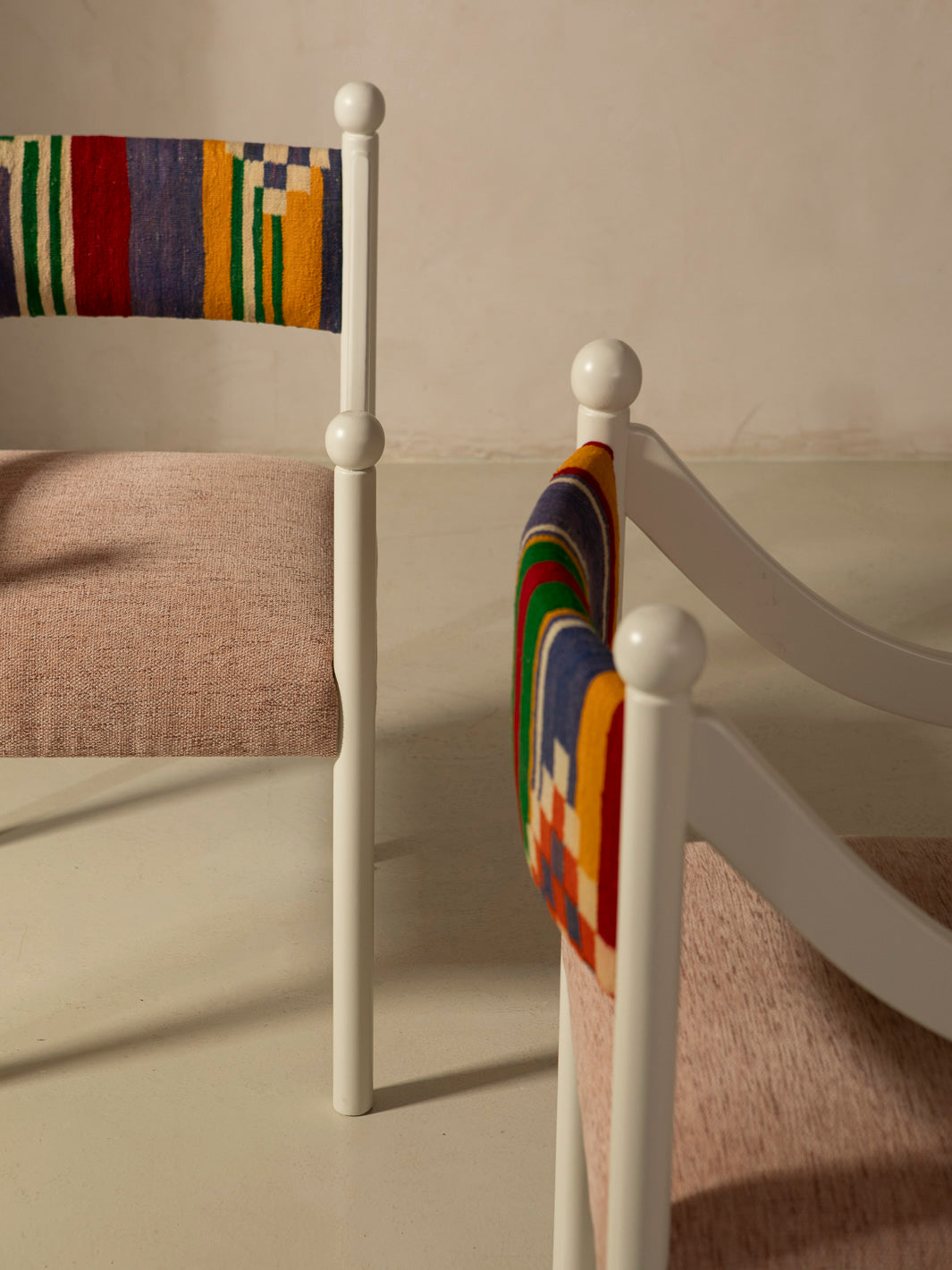 Silla con brazo Palma blanca
