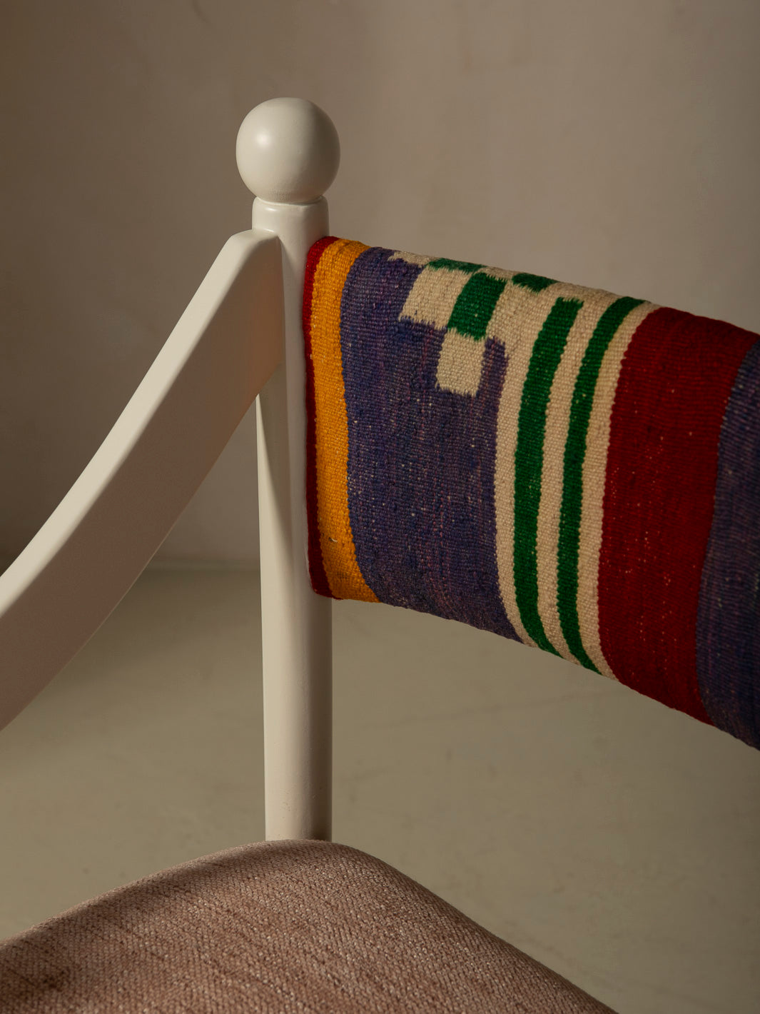 Silla con brazo Palma blanca
