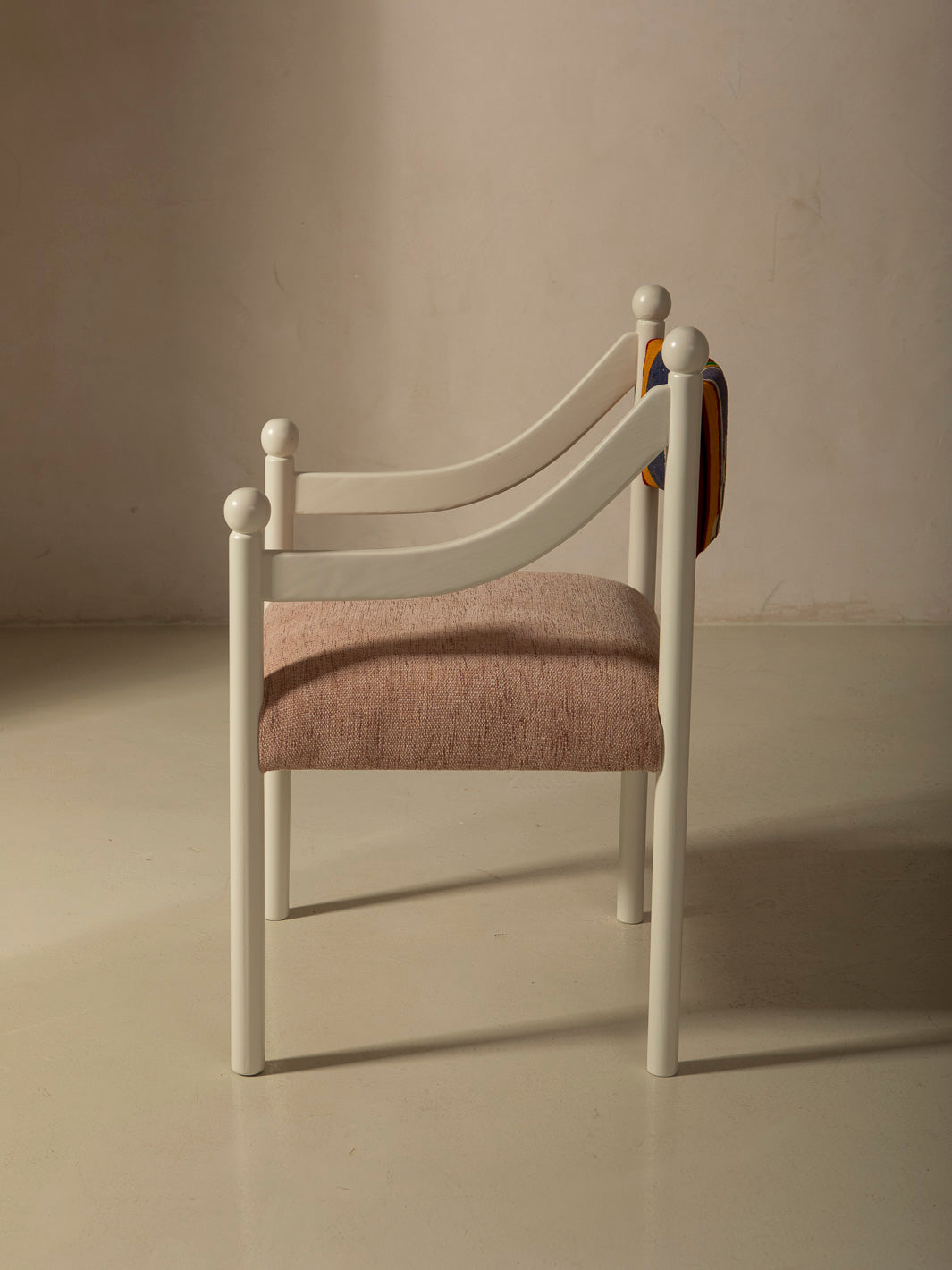 Silla con brazo Palma blanca