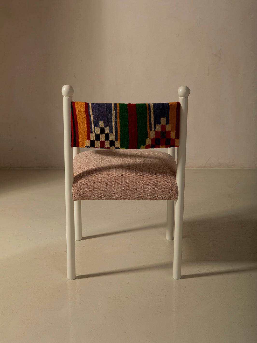 Silla con brazo Palma blanca