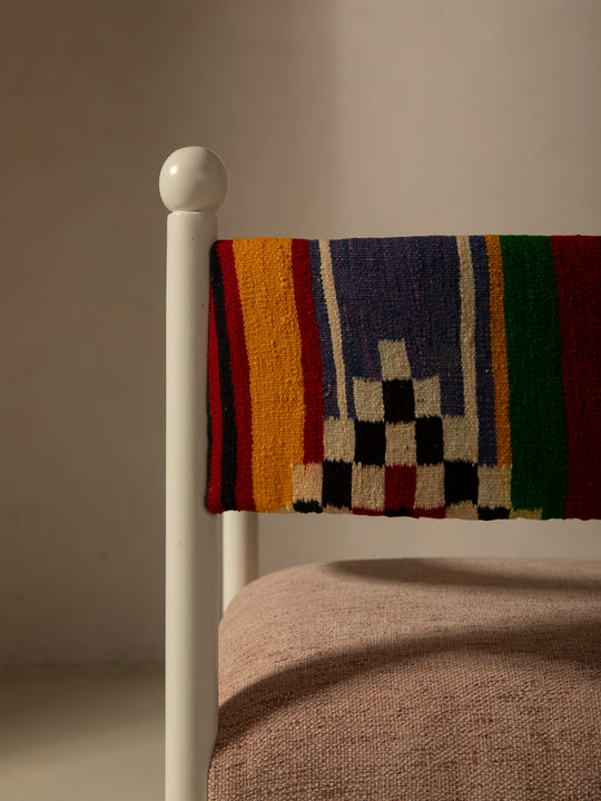 Silla con brazo Palma blanca