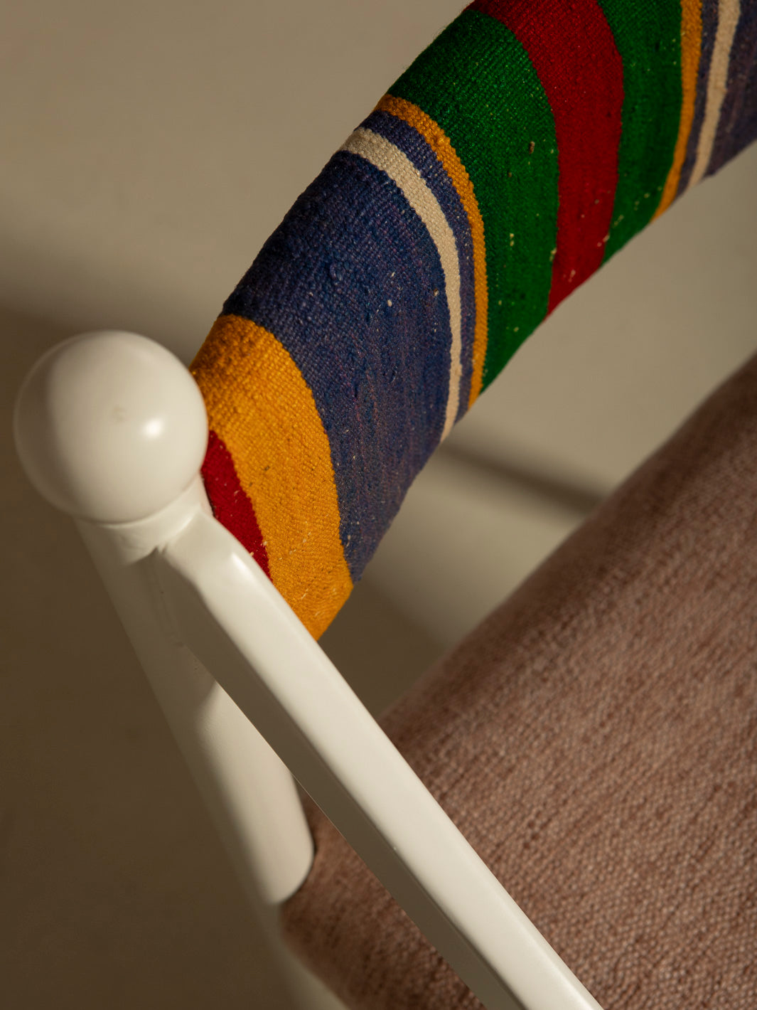 Silla con brazo Palma blanca