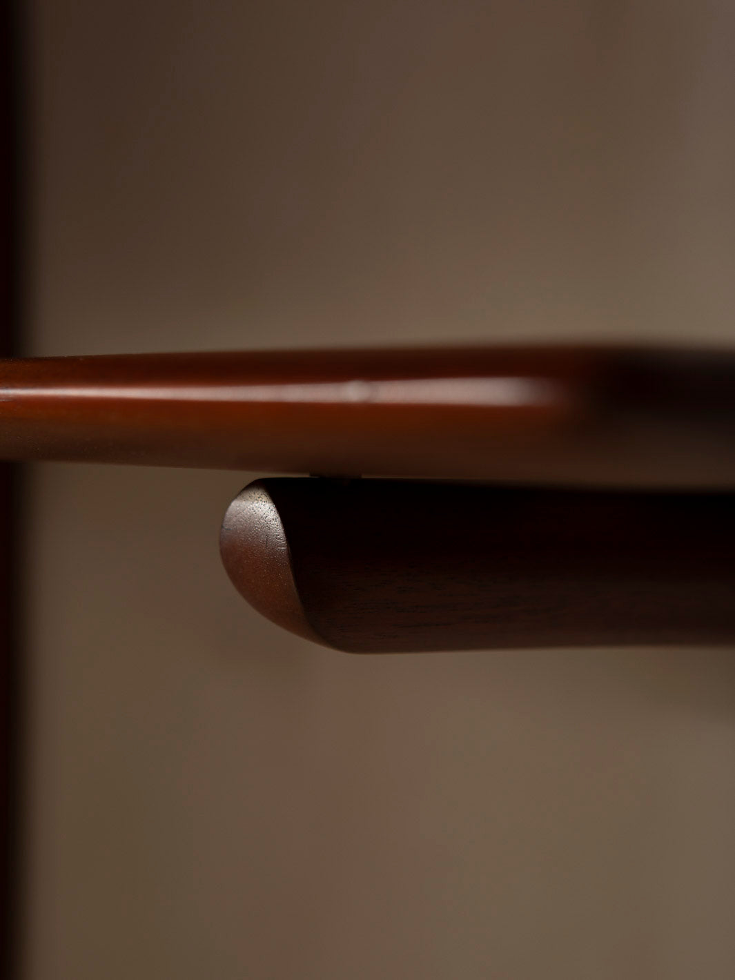 PI mahogany bookshelf