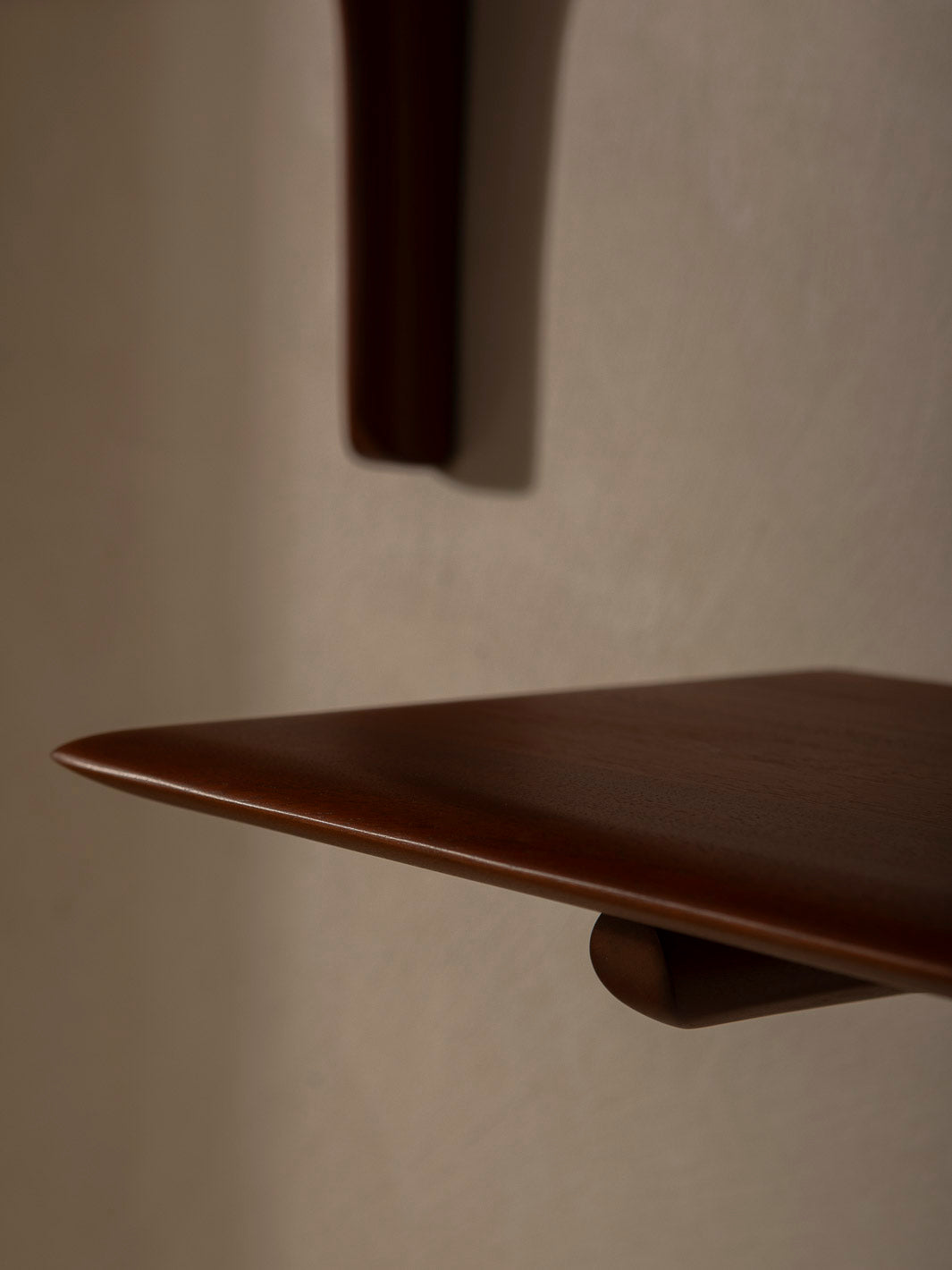 PI mahogany bookshelf
