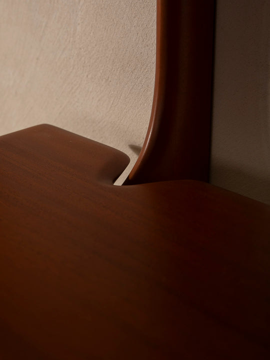 PI mahogany bookshelf