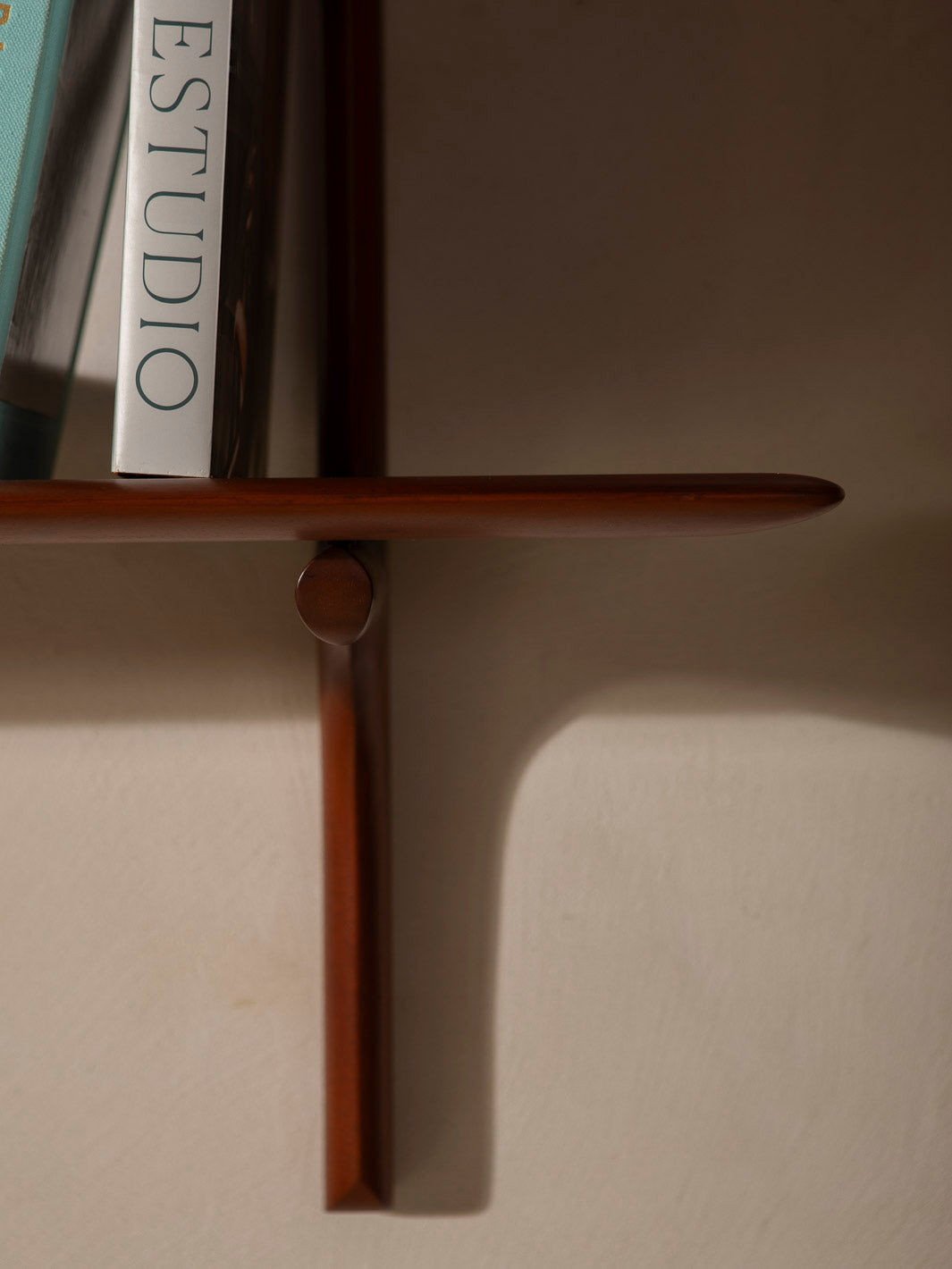 PI mahogany bookshelf