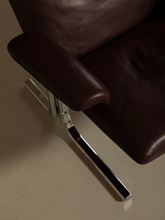 70s Sede armchair and footstool