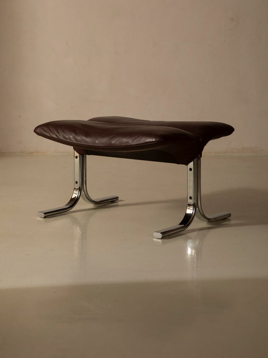 70s Sede armchair and footstool