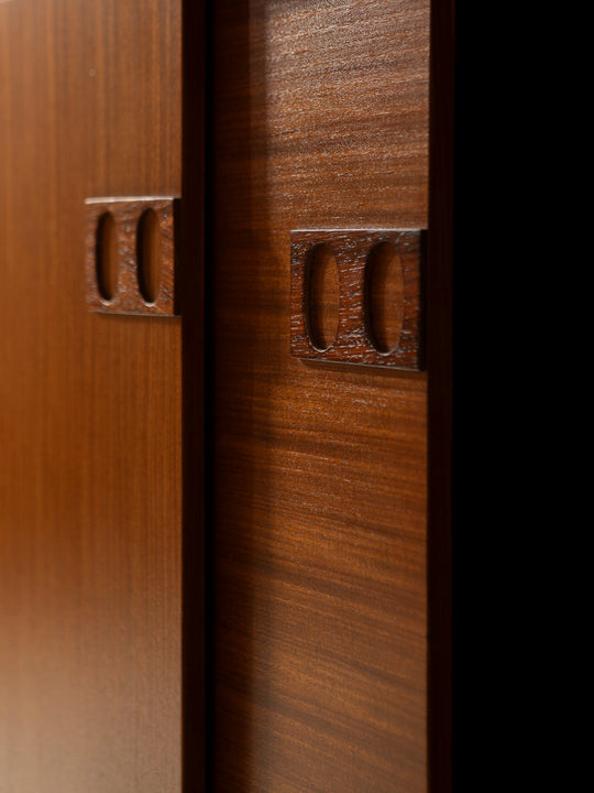 Mahogany and rosewood sideboard by Fratelli Proserpio, Italy, 1960s
