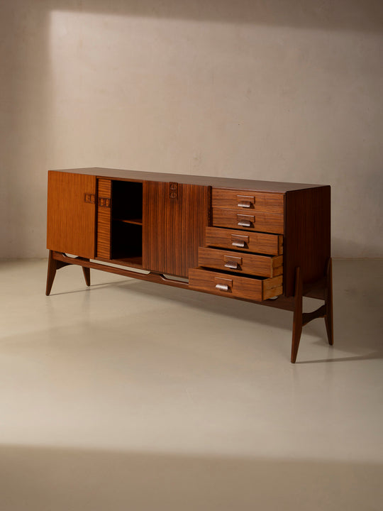 Mahogany and rosewood sideboard by Fratelli Proserpio, Italy, 1960s