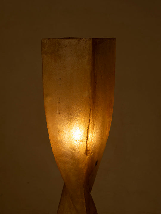 1970s sculptural lamp