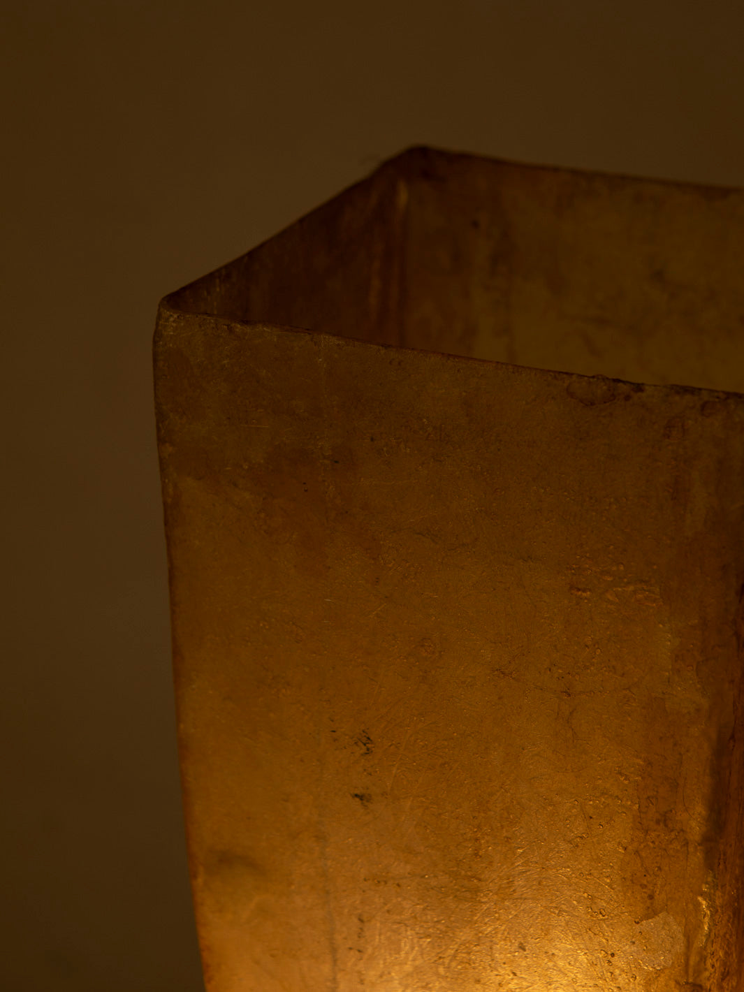 1970s sculptural lamp