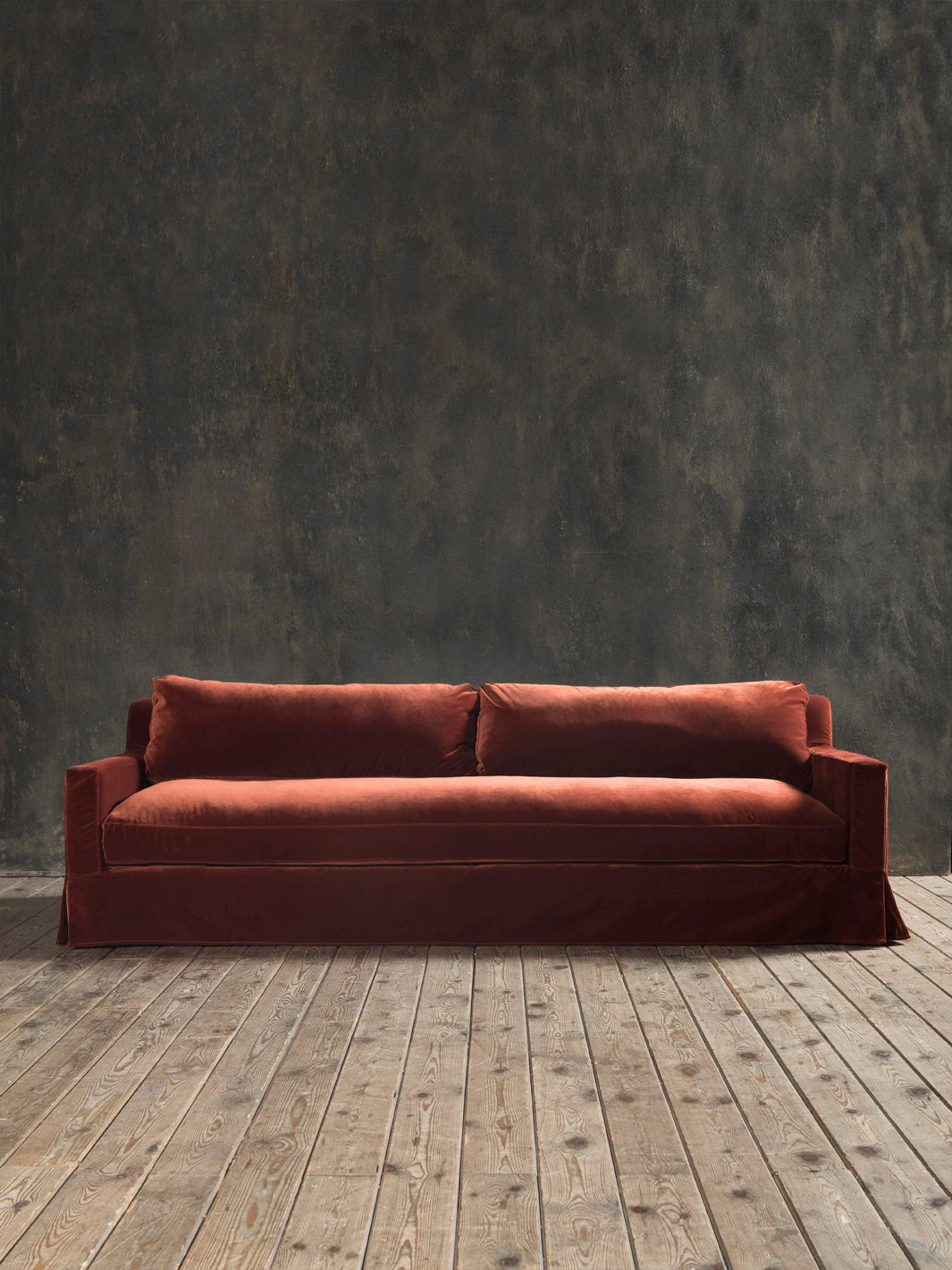 Amberes sofa in Copper velvet