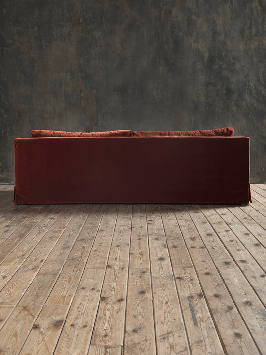 Amberes sofa in Copper velvet