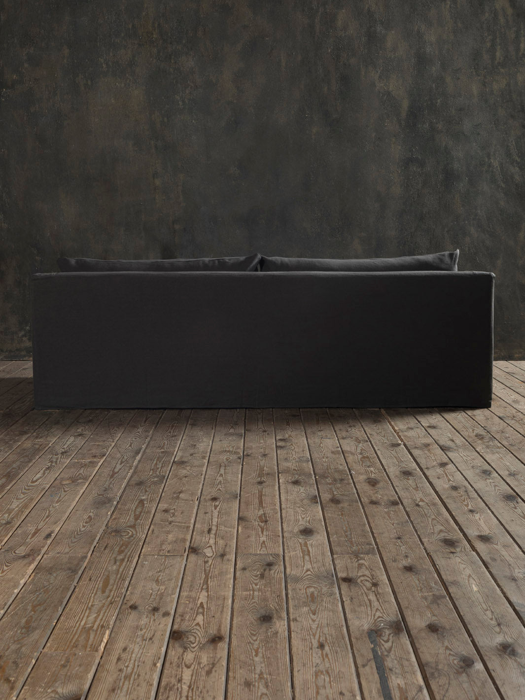 Sofá Comporta de lino Gris Antracita