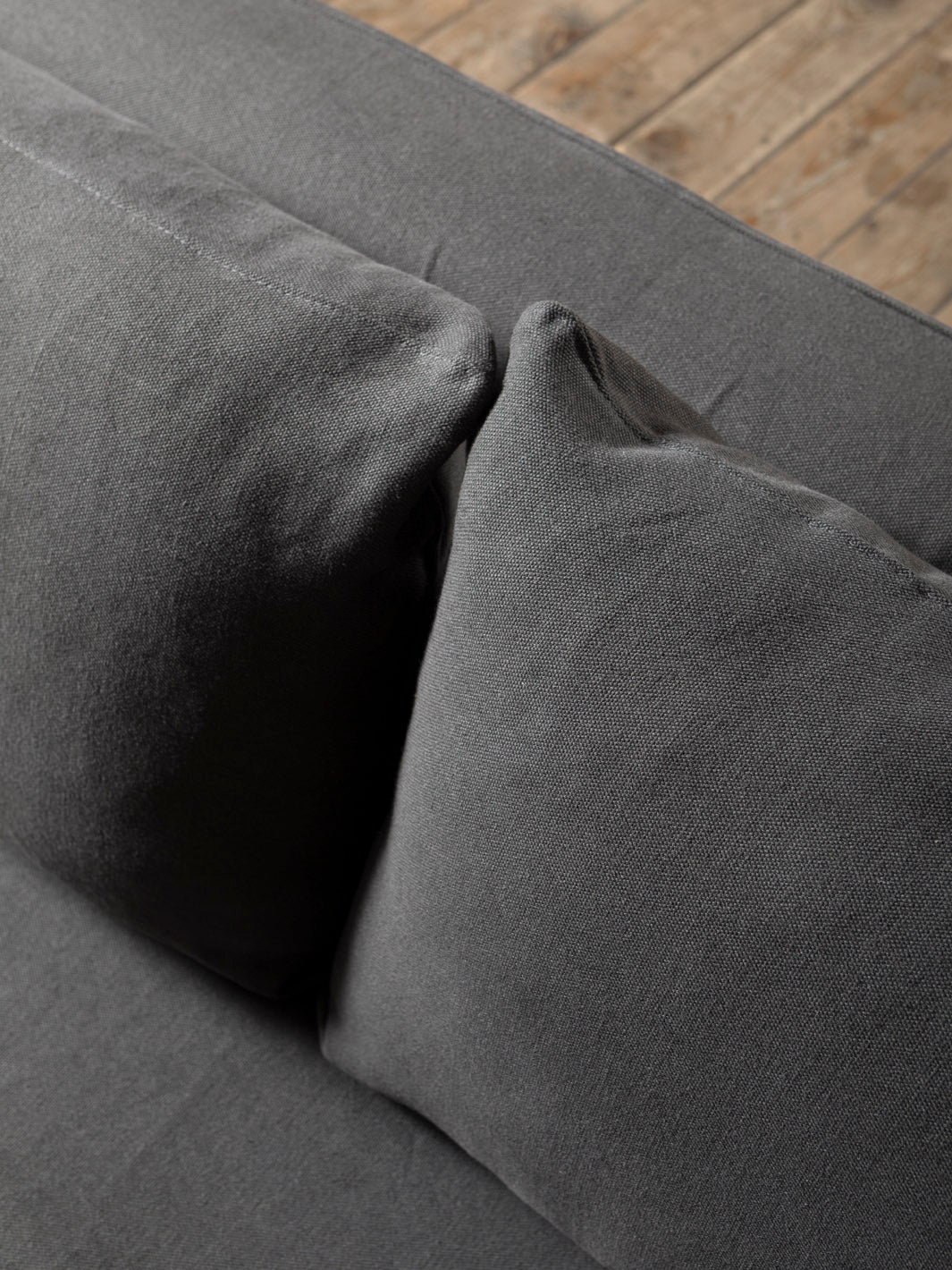 Sofá Comporta de lino Gris Antracita