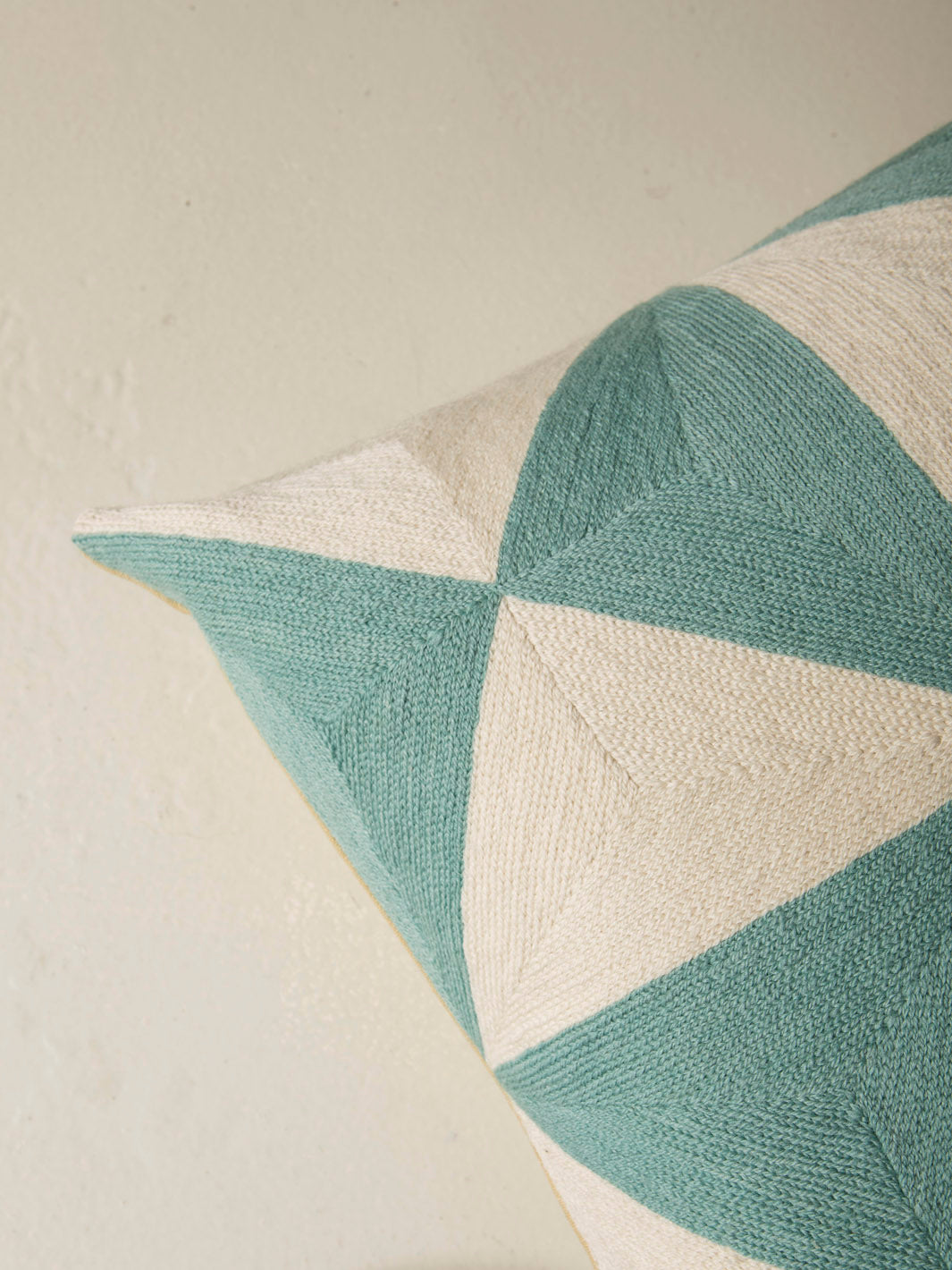 Christian Cushion Turquoise Blue 02/62 40x40cm