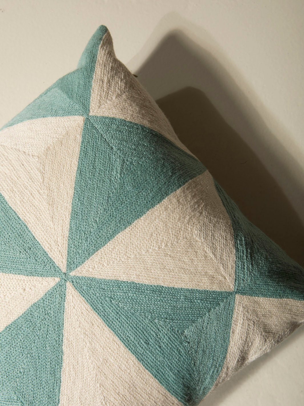 Christian Cushion Turquoise Blue 02/62 40x40cm