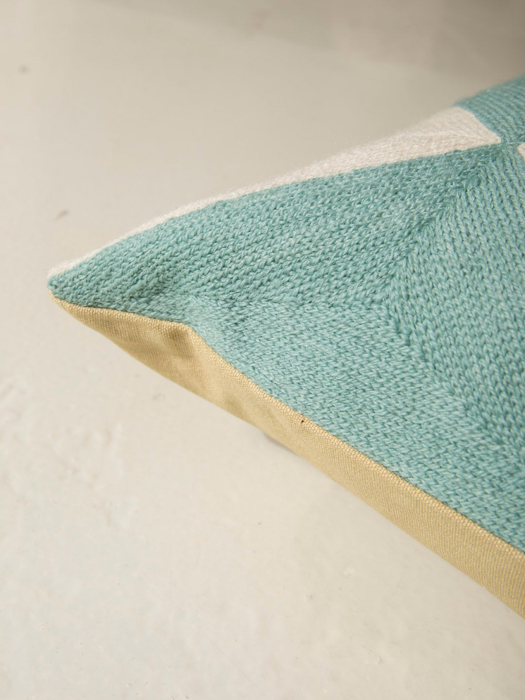 Christian Cushion Turquoise Blue 02/62 40x40cm