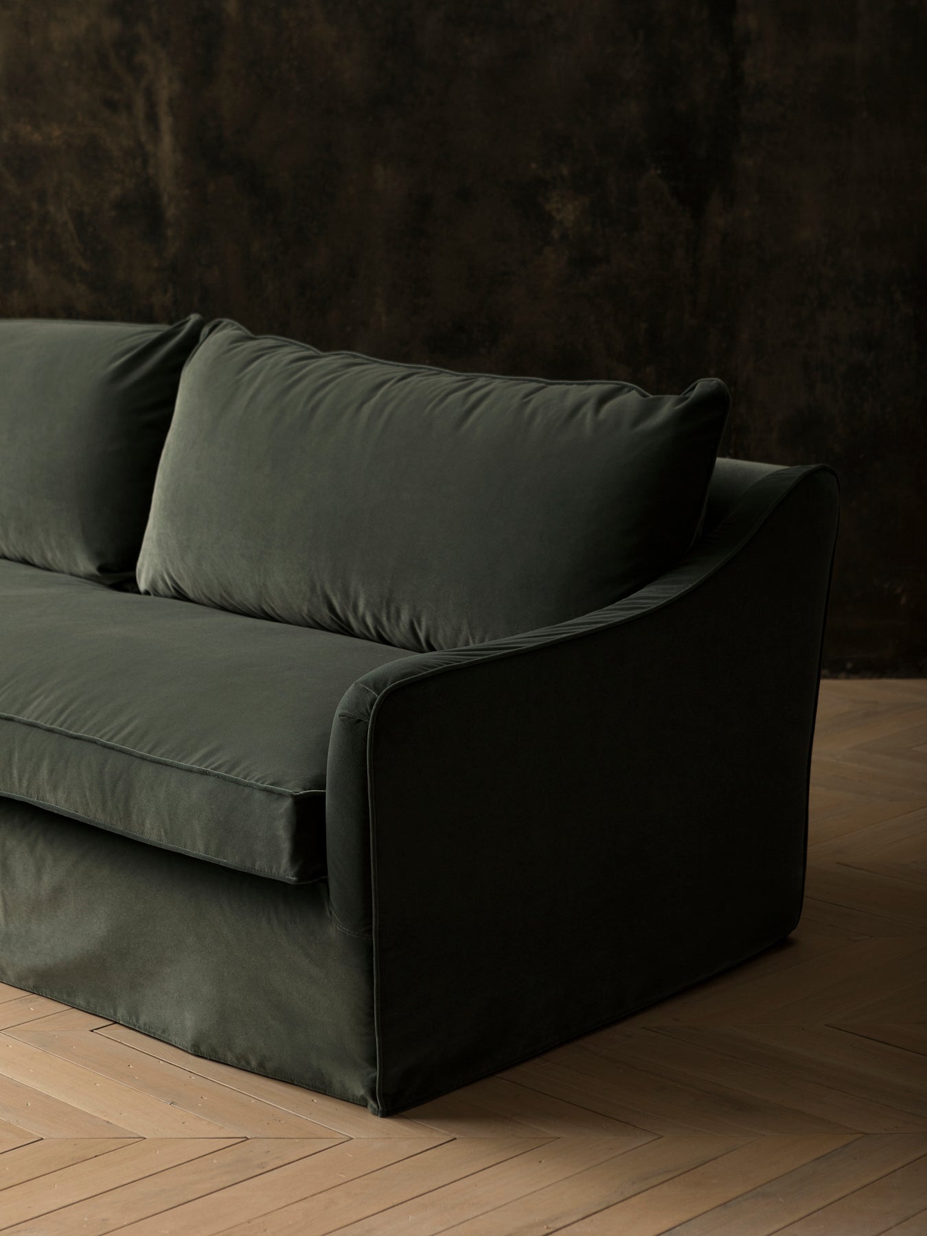 Sofá Soho Terciopelo Turquoise