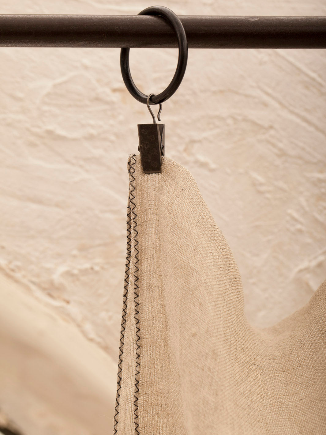 Cortina Florence de lino natural