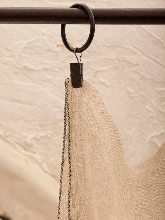 Cortina Florence de lino natural