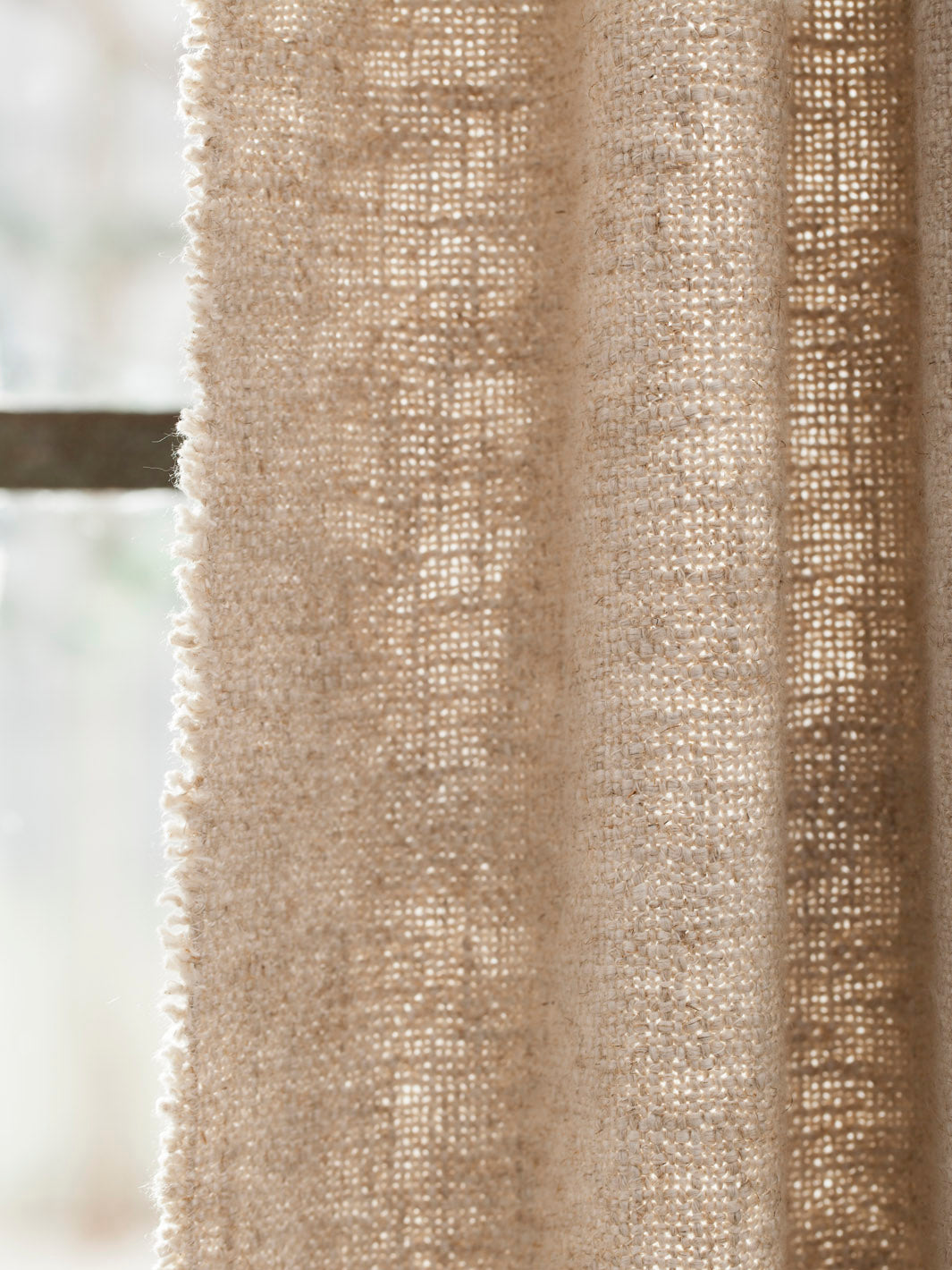 Natural Linen California Curtain