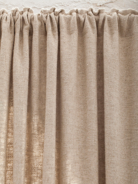 Natural Linen California Curtain