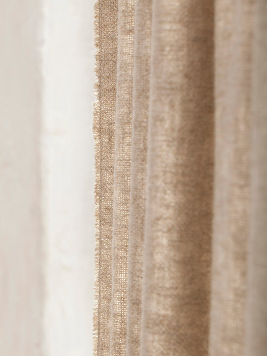 Natural Linen California Curtain