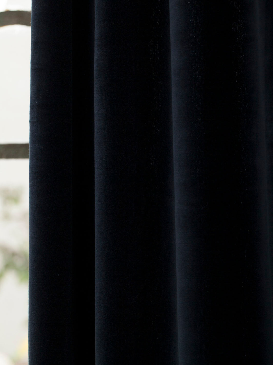 Delhi Velvet Curtain Blue