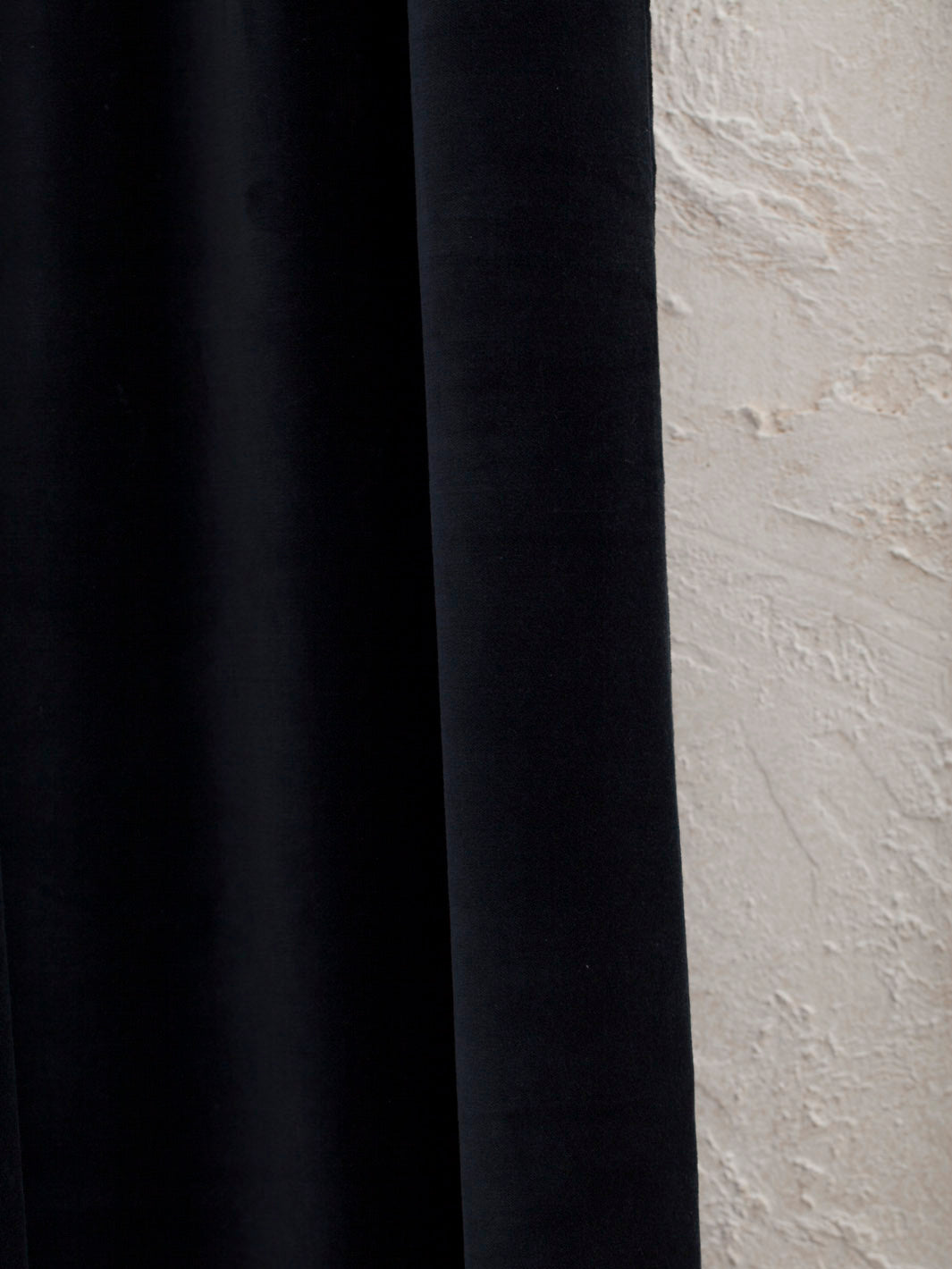 Delhi Velvet Curtain Blue