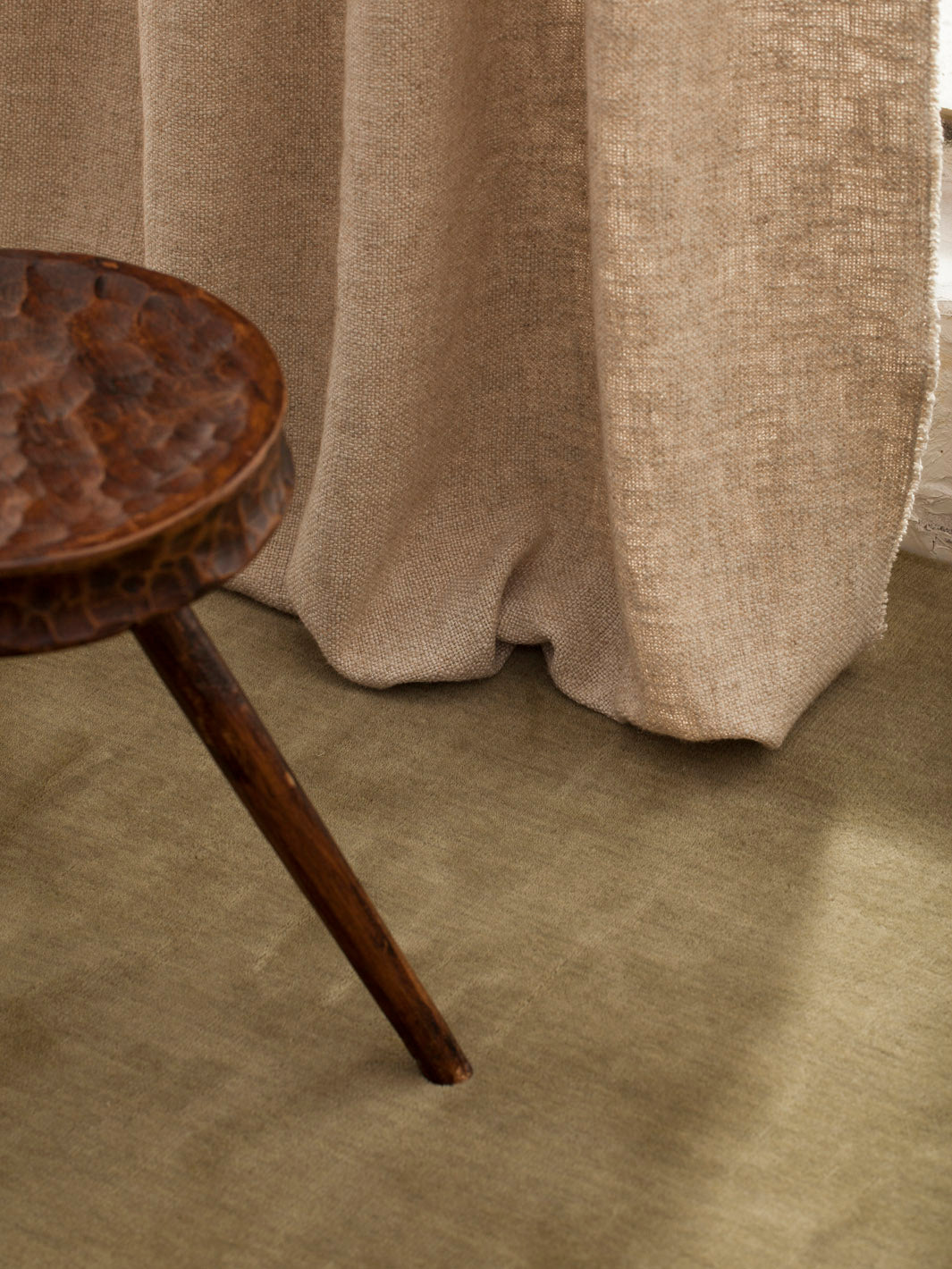Natural Linen California Curtain
