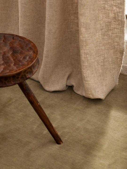 Natural Linen California Curtain
