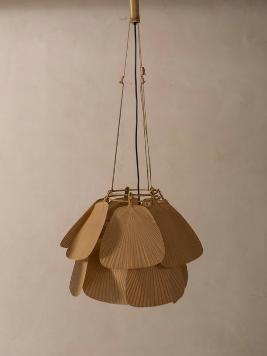 Pareja lámparas Ingo Maurer Uchiwa 70's