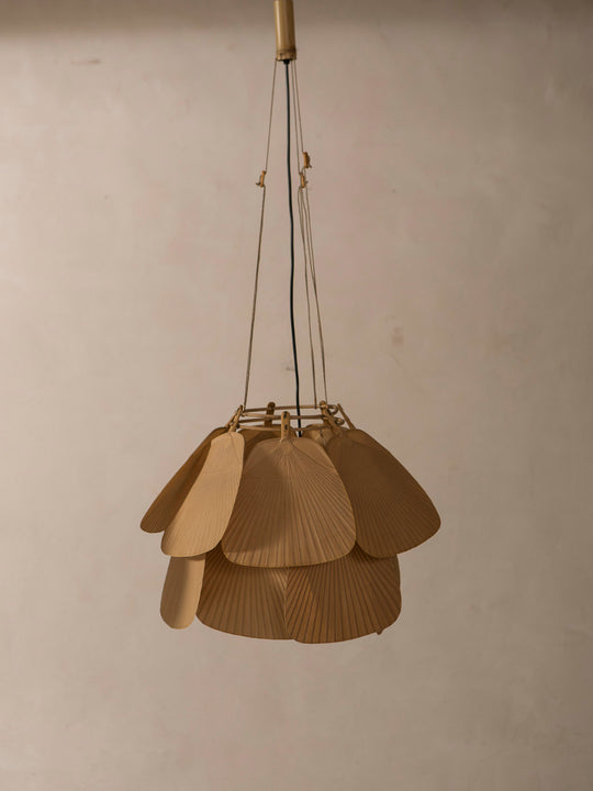 Pareja lámparas Ingo Maurer Uchiwa 70's