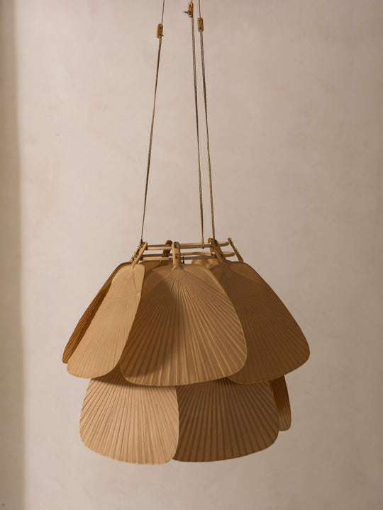 Pareja lámparas Ingo Maurer Uchiwa 70's