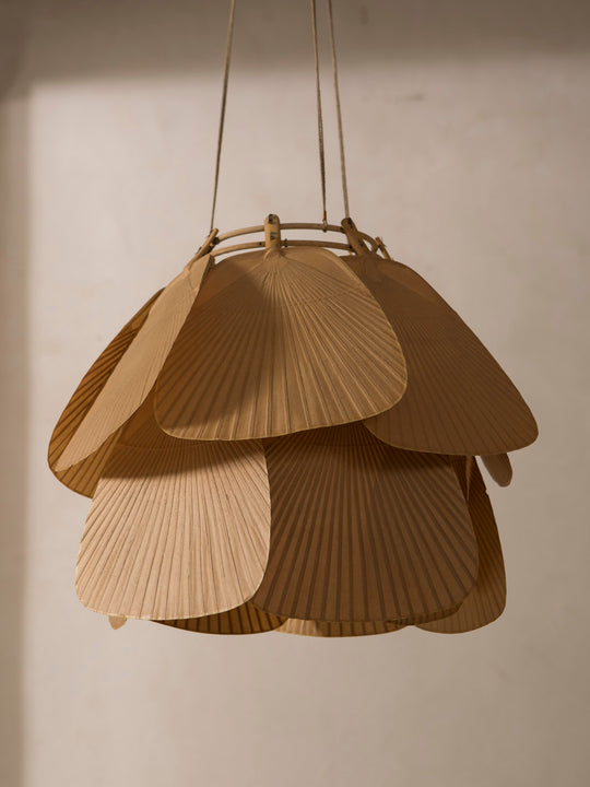 Pareja lámparas Ingo Maurer Uchiwa 70's