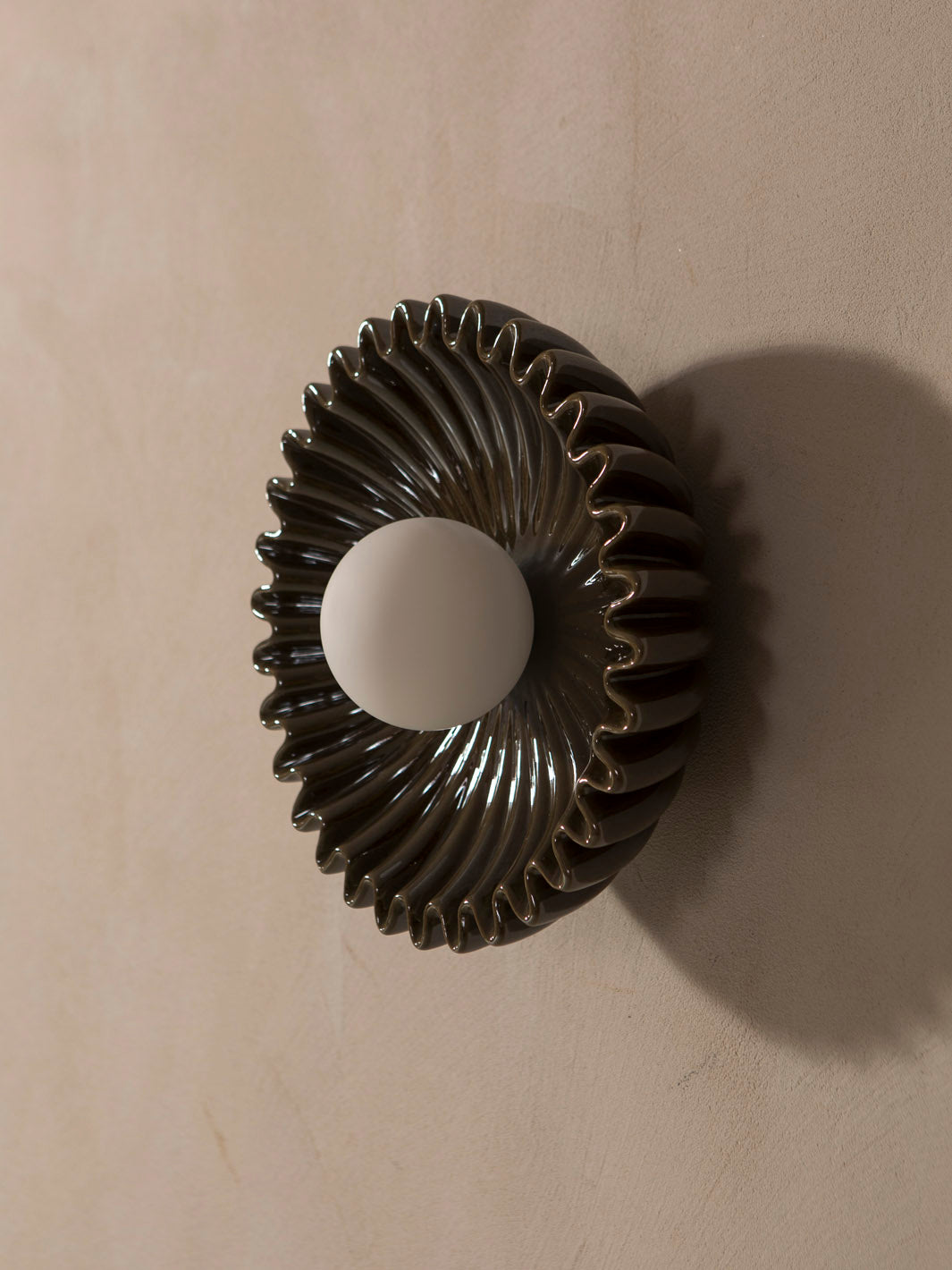 Ostro Green Ceramic Wall Light