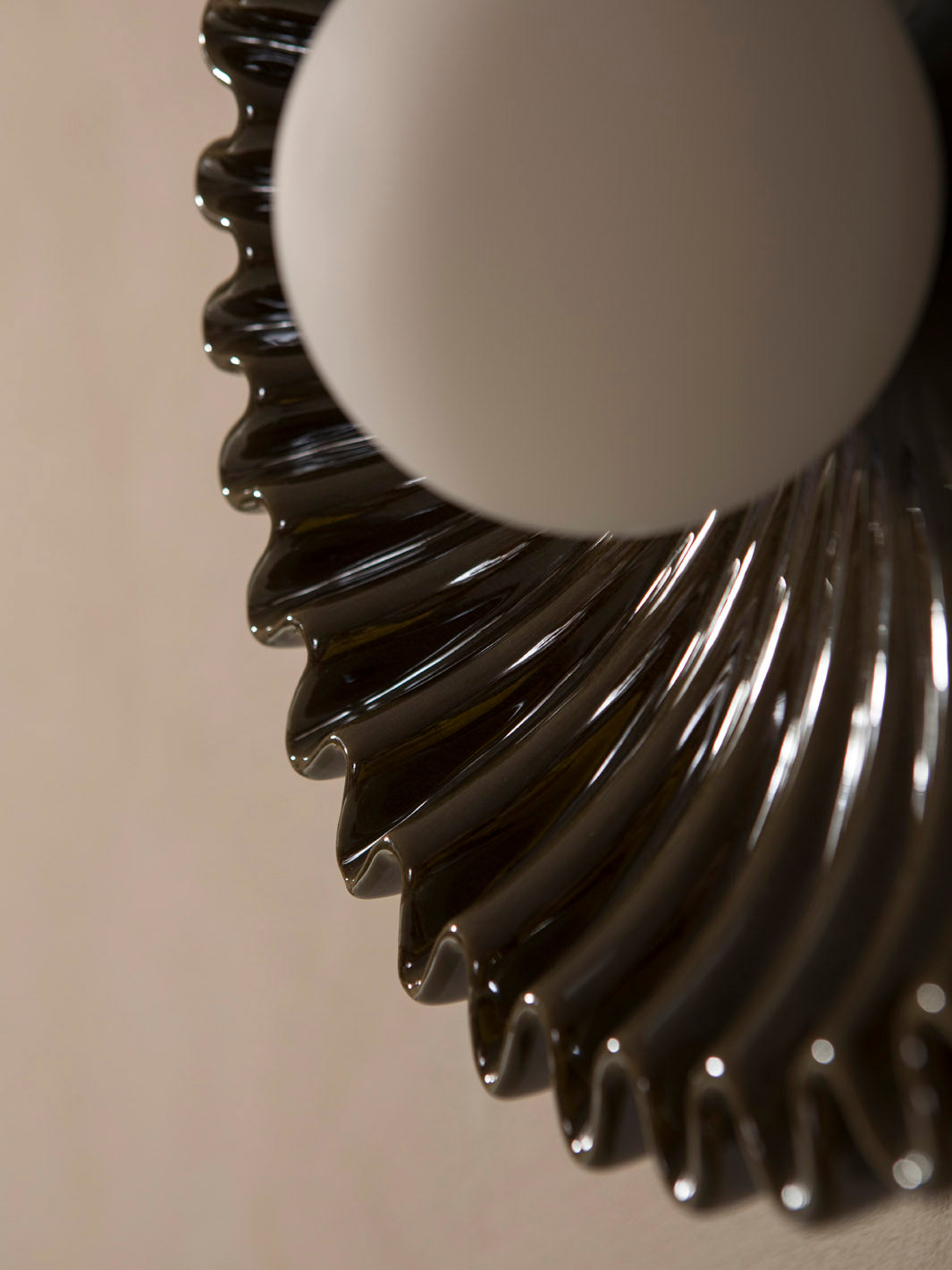 Ostro Green Ceramic Wall Light