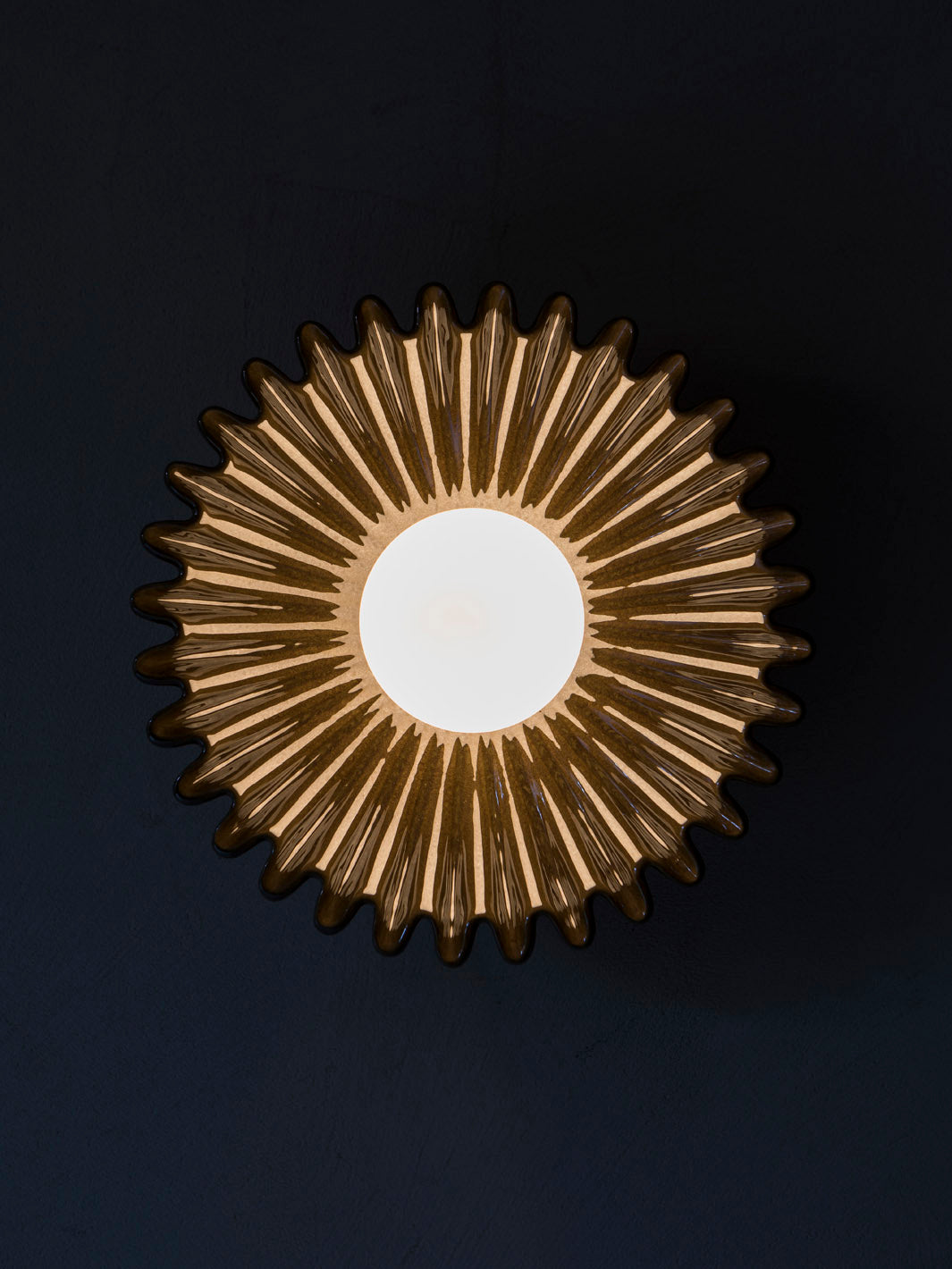Ostro Green Ceramic Wall Light