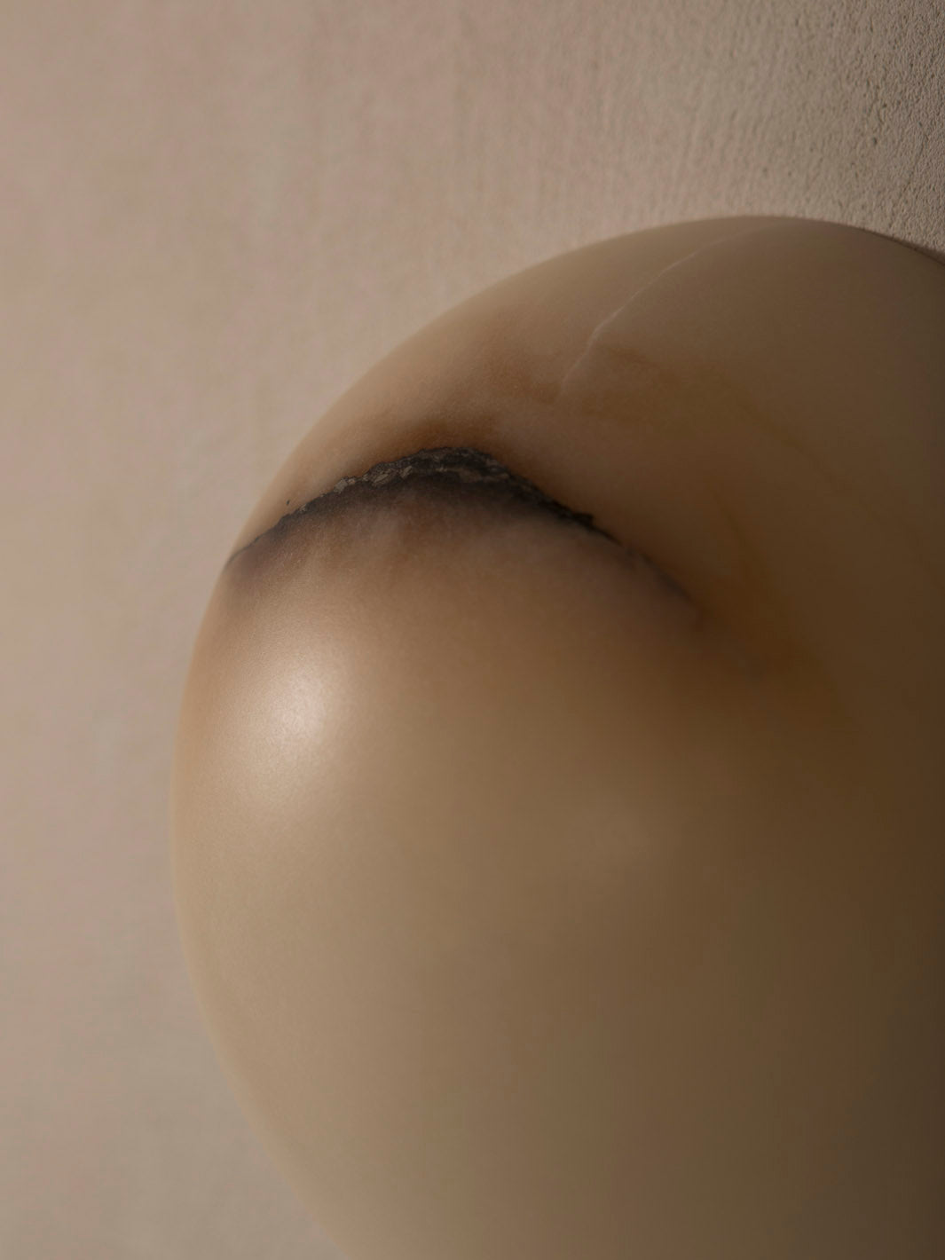 Haveno wall light white alabaster Simone &amp; Marcel