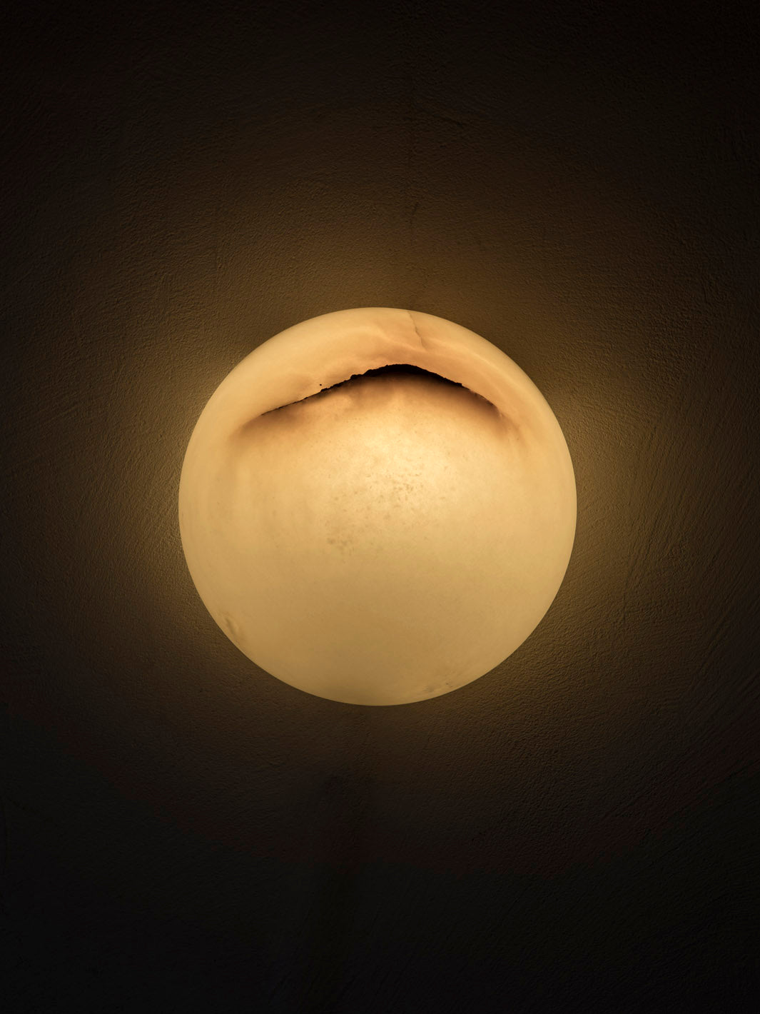 Haveno wall light white alabaster Simone &amp; Marcel
