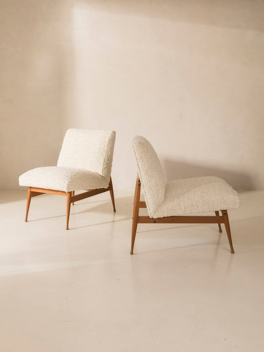 Pair of Fratini armchairs from the 60s