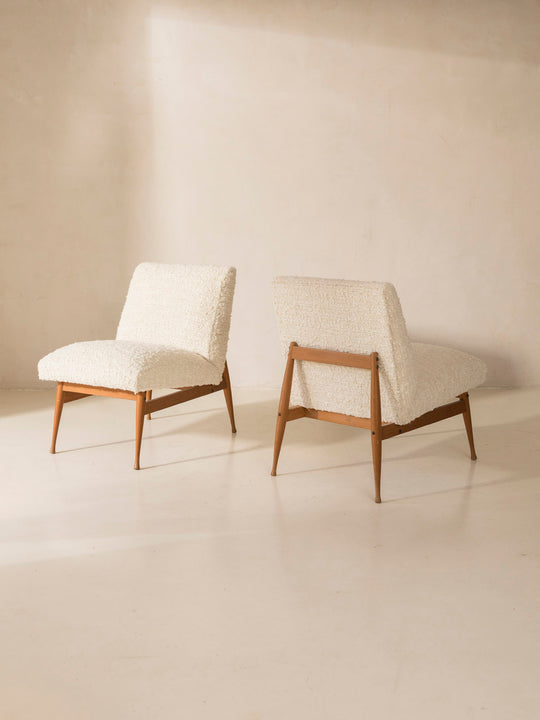 Pair of Fratini armchairs from the 60s